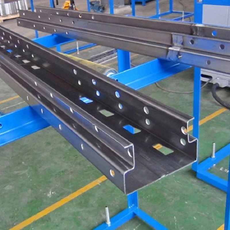 Warehouse Rack Upright Roll Forming Machine factory